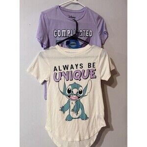 Women's Disney's Lilo & Stitch Shirt Lot  Size XS-XCH1 Top T-shirt Tee